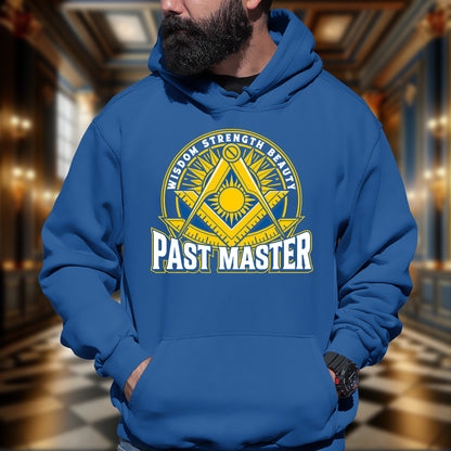 Wisdom Strength Beauty Past Master Hoodie
