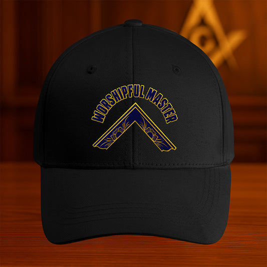 Worshipful Master Hat - Embroidered