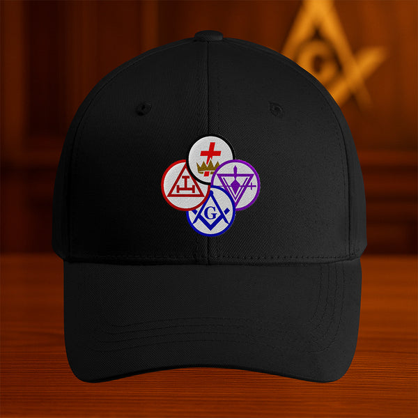 York Rite Hat - Embroidered