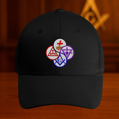 York Rite Hat - Embroidered