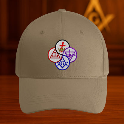 York Rite Hat - Embroidered