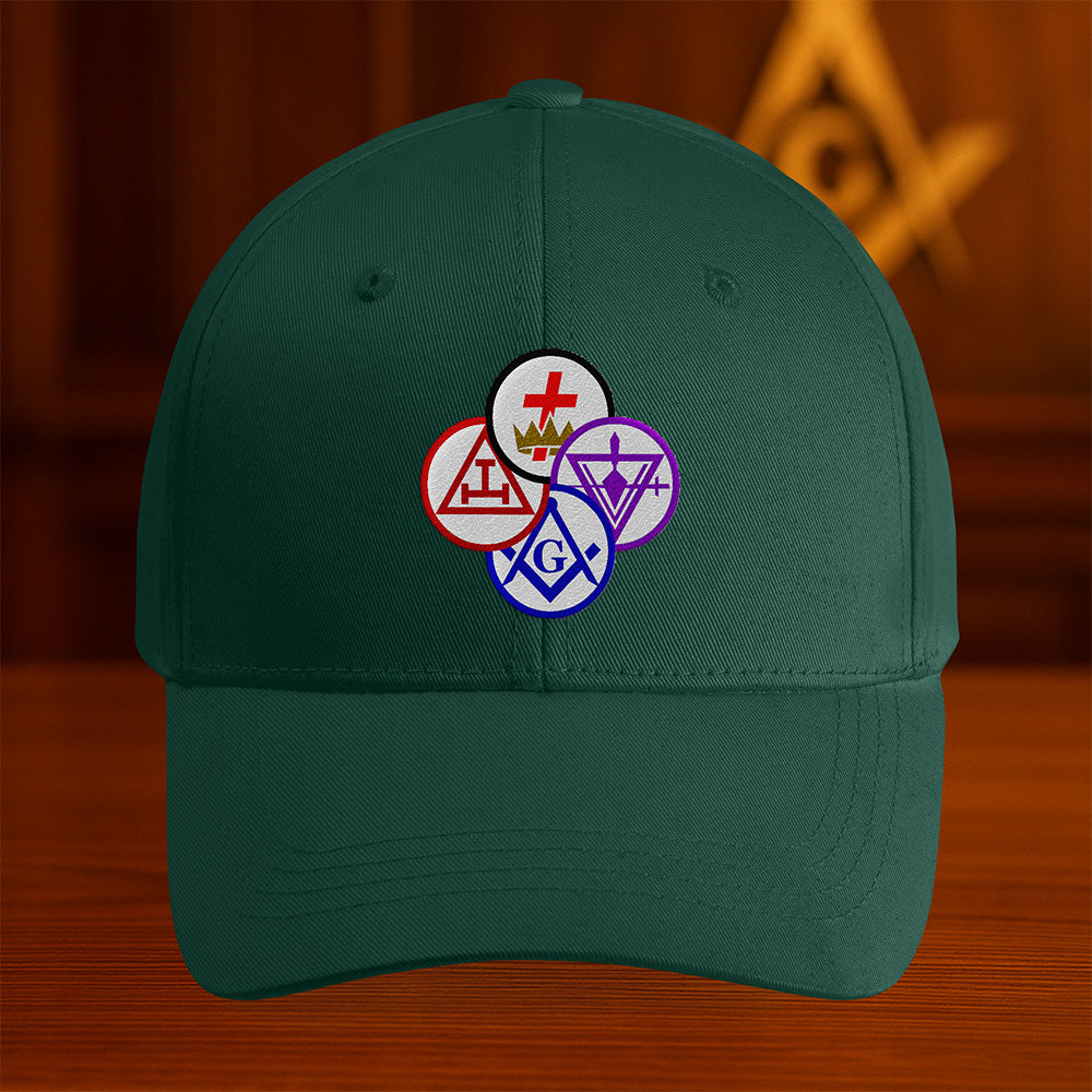 York Rite Hat - Embroidered