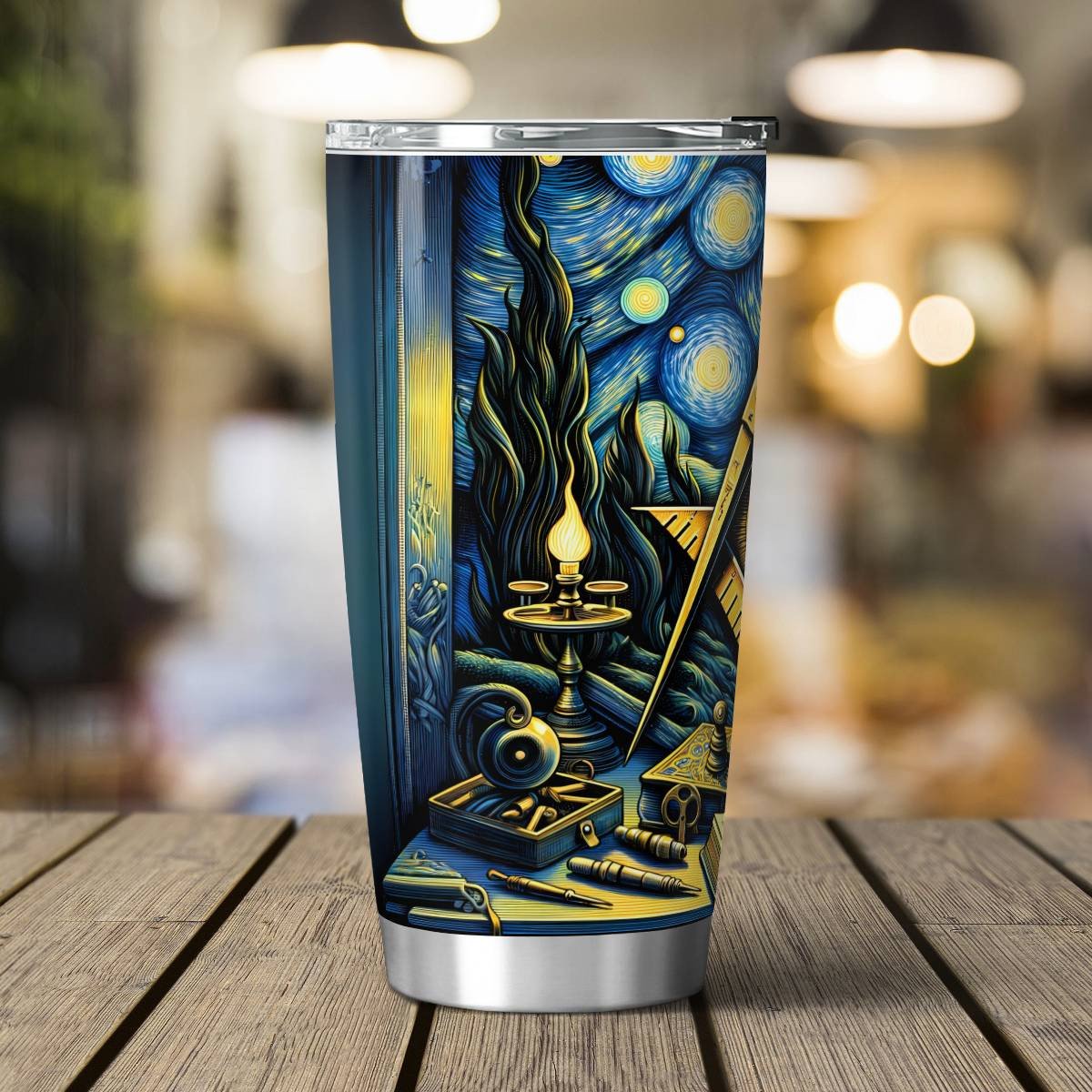 The Eye of Providence Masonic Tumbler