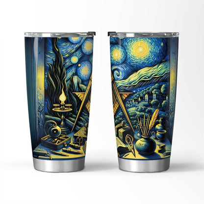 The Eye of Providence Masonic Tumbler