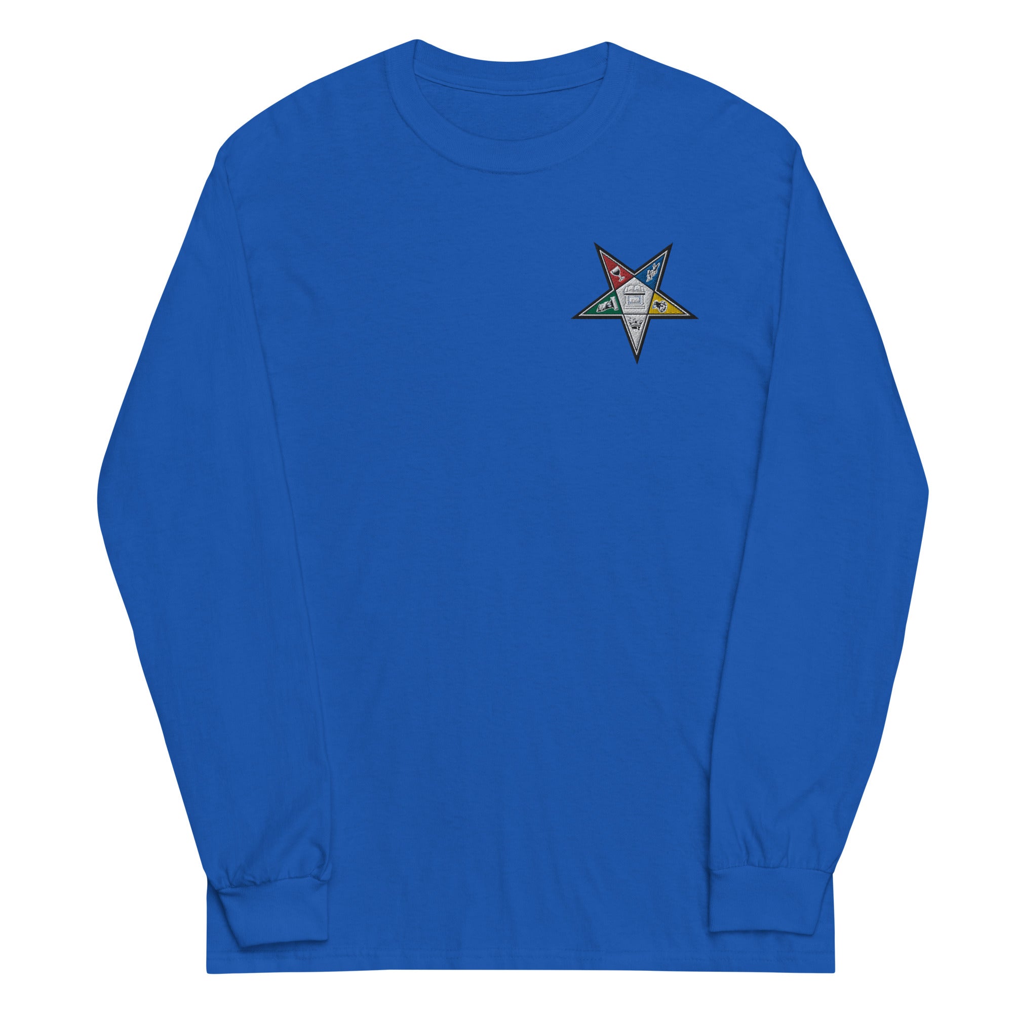 OES Embroidered Long Sleeve Shirt